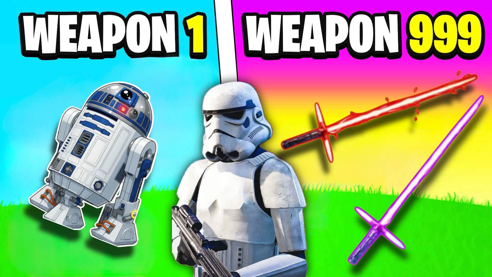 STAR WARS BEACH🏝️GUN GAME🔫ONE SHOT🎯