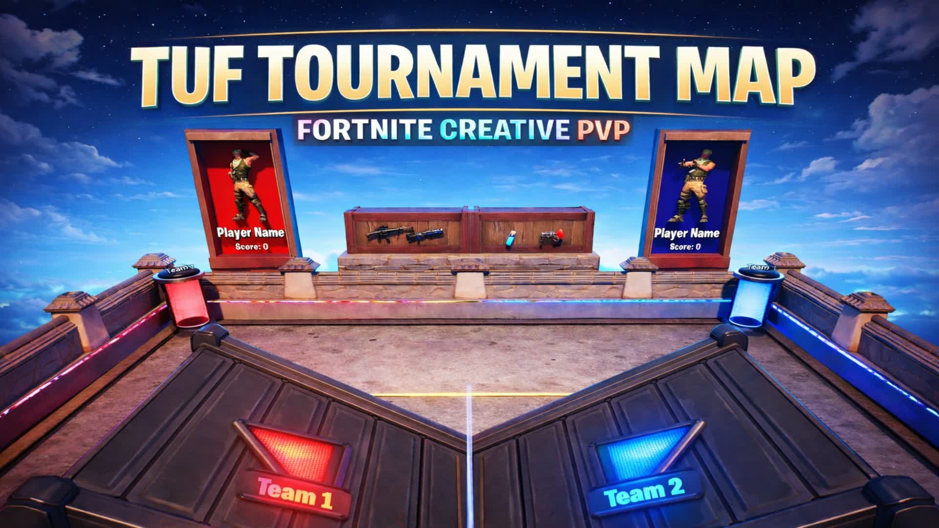 TUF 1v1 - トーナメントモード