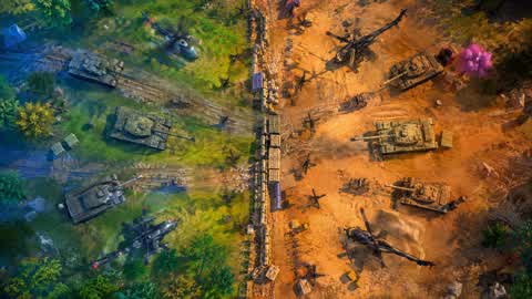 HELI TANKS VS TANKS HELI