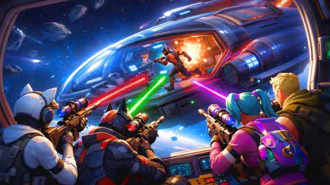 SNIPERS VS RUNNERS [SPACE]🎯🏃‍♀️🌌
