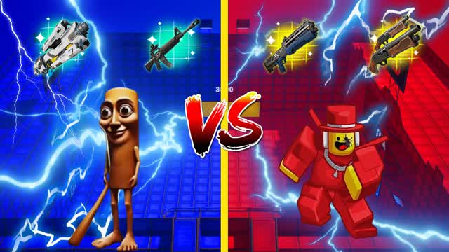 SAMMY VS TUNG TUNG (ALL WEAPONS) 🔴🔵