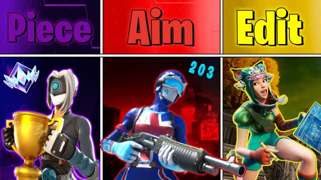 Practice Region 📝EDIT 🎯 AIM 🧩 PIECE