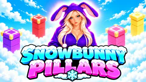 SNOW BUNNY PILLARS PILLERS PILARS PILERS