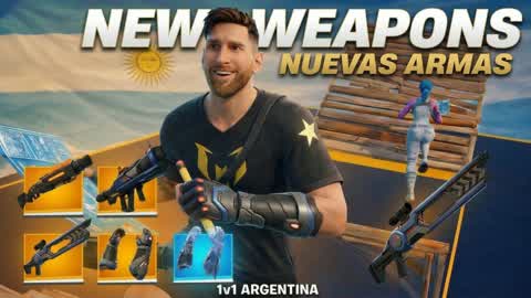 1v1 Argentina - New Weapons