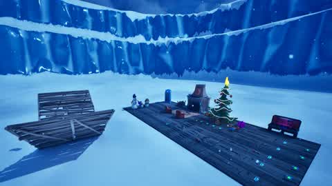 1v1 Snow Valley (Night)
