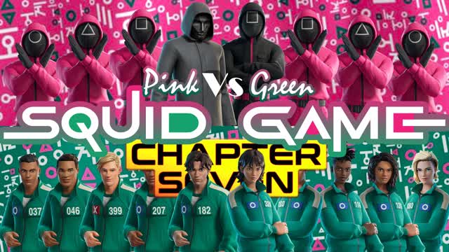 Squid Game PINK vs GREEN