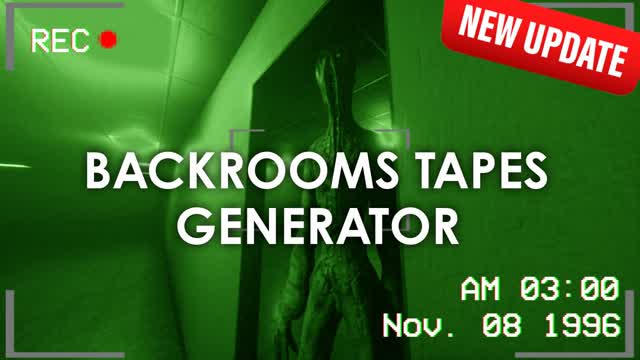Backrooms Tapes: Generator [HORROR]