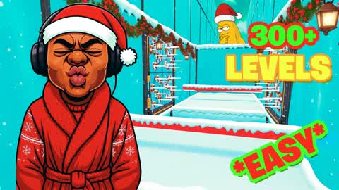 ❄️CRAZY WINTER PARKOUR 300 LEVELS❄️