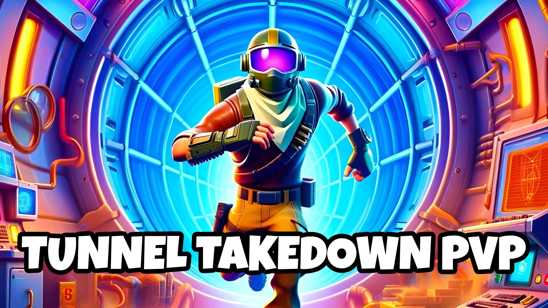 Tunnel Takedown PVP 4099-1681-0080 من ابتكار cre8worlds - Fortnite