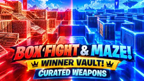 🔴 RED vs BLUE: BOX FIGHT & MAZE 🔵