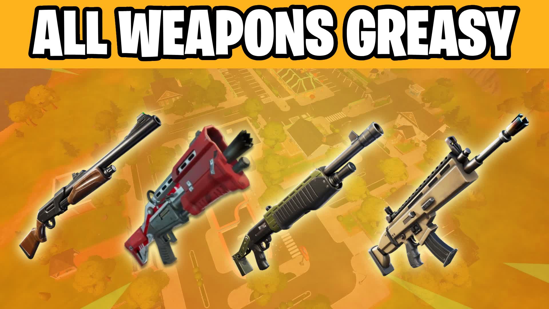 ALL WEAPONS OG GREASY ⭐ 635023368301 by dingle Fortnite Creative