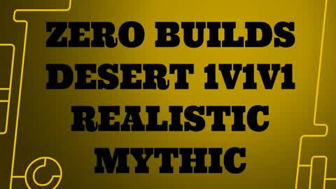 ZERO BUILDS DESERT 1V1V1 MYTHIC