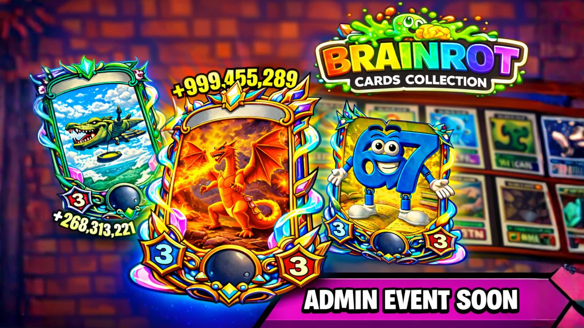 BRAINROT CARDS COLLECTION