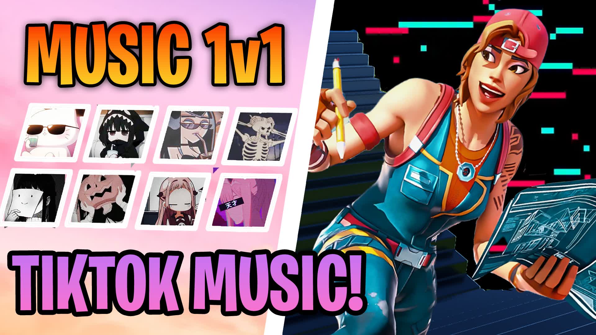 ✨TIktok Music 1v1🎶 (200 Pumps)