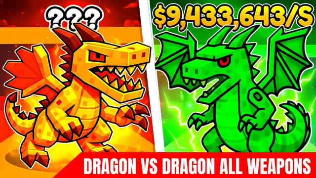 BRAINROTS VS BRAINROTS [DRAGONS ] 🐉