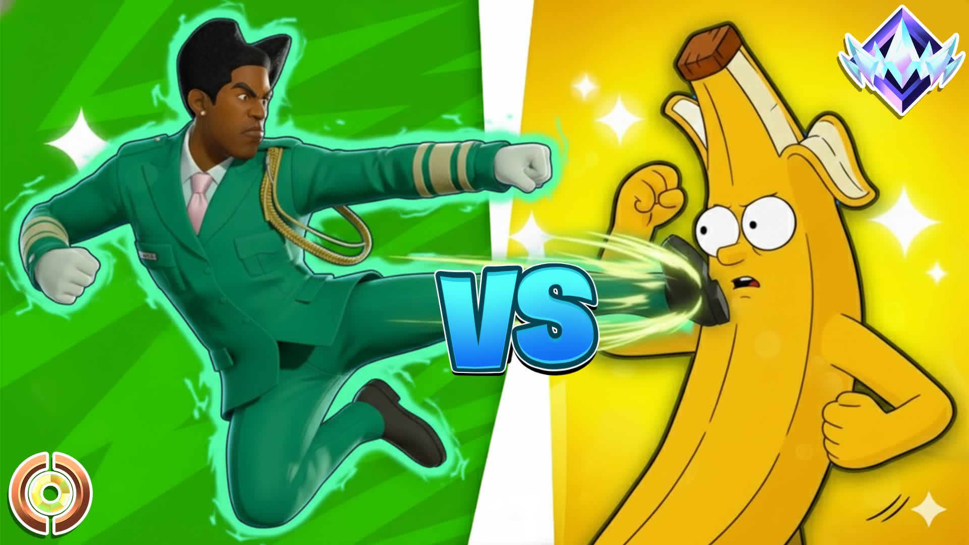 🍌PEELY VS TYLER 🔫YELLOW VS GREEN
