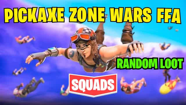 😎(Squads) Pickaxe zone wars FFA