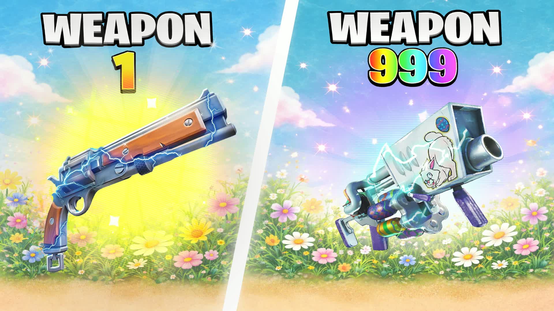 🐰 INSANE GUN GAME EASTER 💥 BRAINROT 🤣