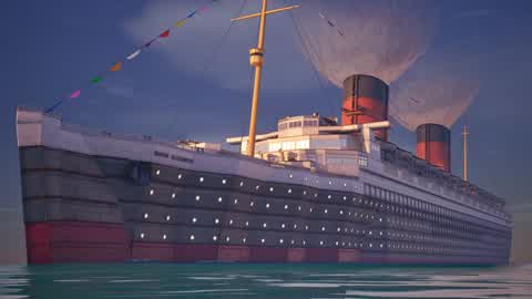 RMS QUEEN ELIZABETH (1946) - SHOWCASE