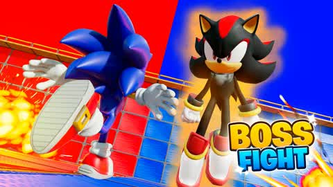 SONIC ضد SHADOW 🔴🔵 أحمر ضد أزرق