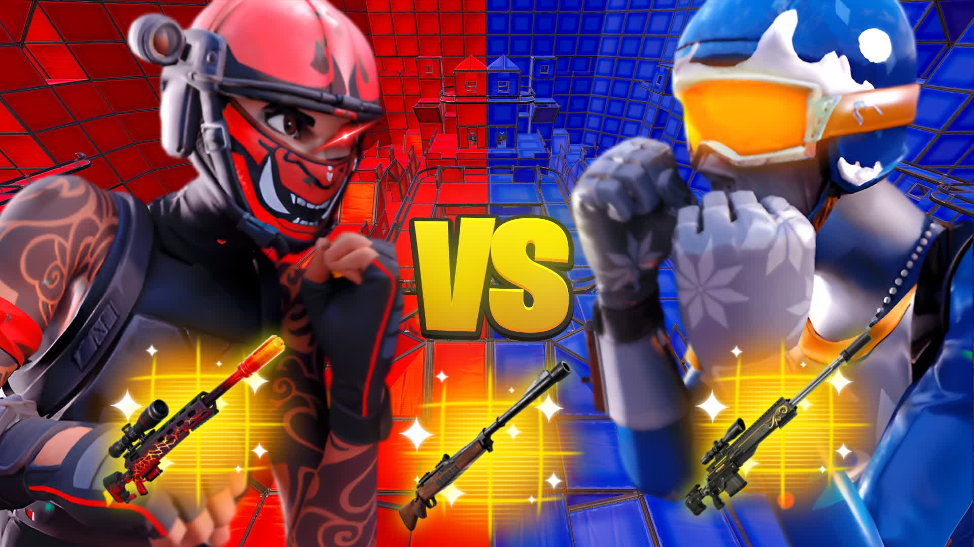 CRAZY SNIPER RED VS BLUE🎯ONE SHOT