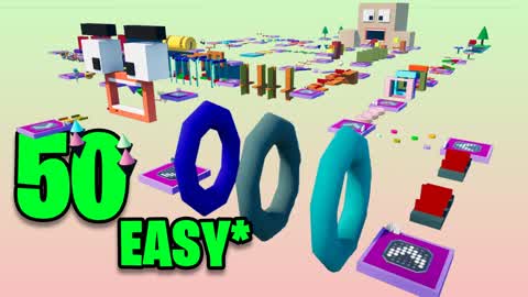 50 LEVELS EASY PARKOUR