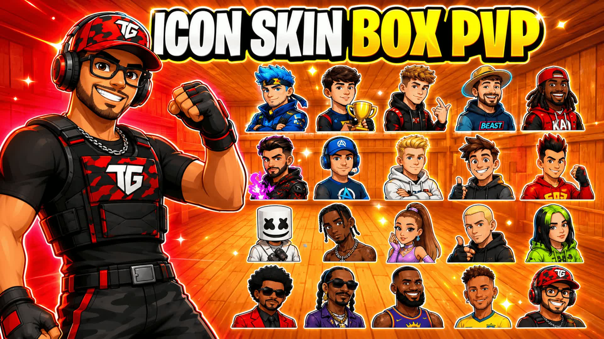 ICON SKIN BOXFIGHTS - PVP