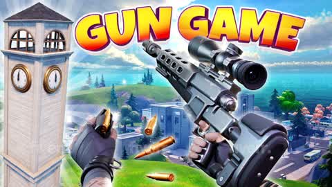 Tilted Towers FIRST PERSON Gun Game!