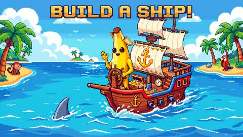BUILD A SHIP FOR TREASURE