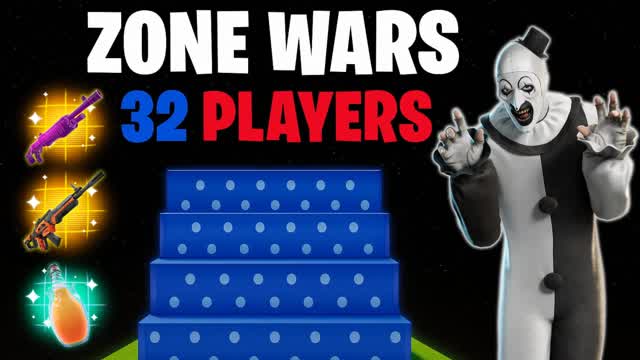PRO ZONE WARS - 32 PLAYERS 🏆