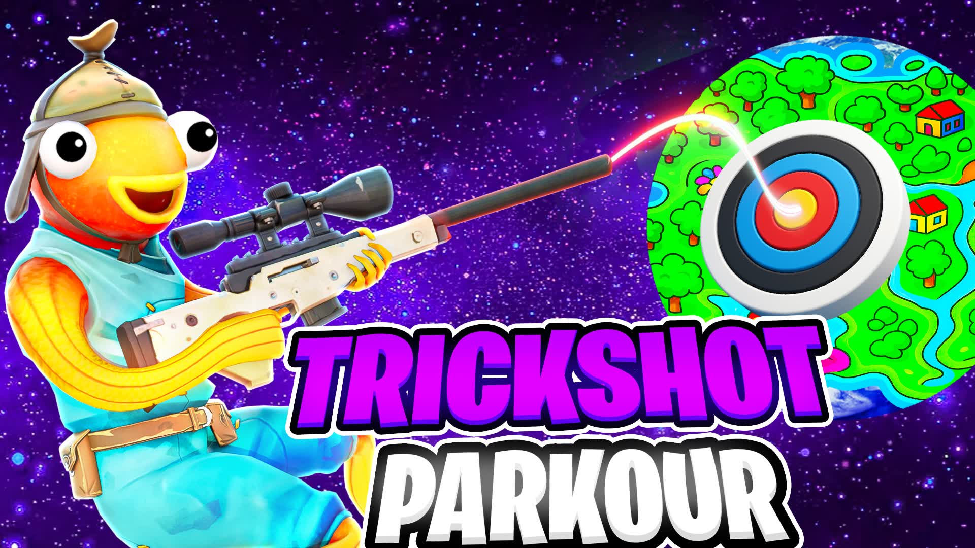TRICKSHOT PARKOUR !!