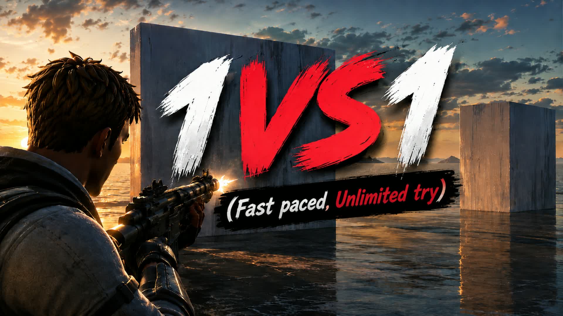 1vs1（ハイペース、無制限試行）
