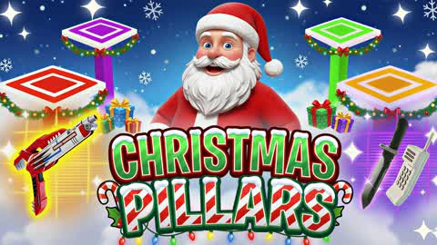 🎅 CHRISTMAS PILLARS🎄SNOWY TOWER