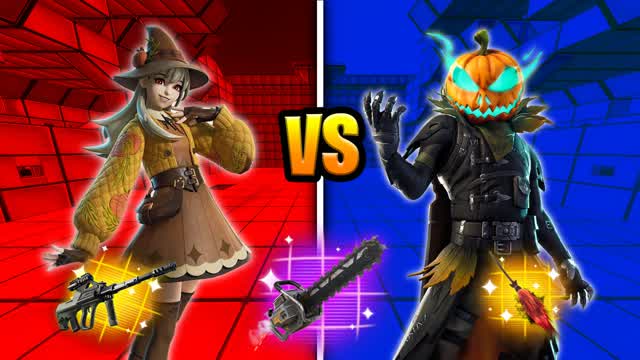 RED VS BLUE 🔵🔴 *HALLOWEEN* 🎃