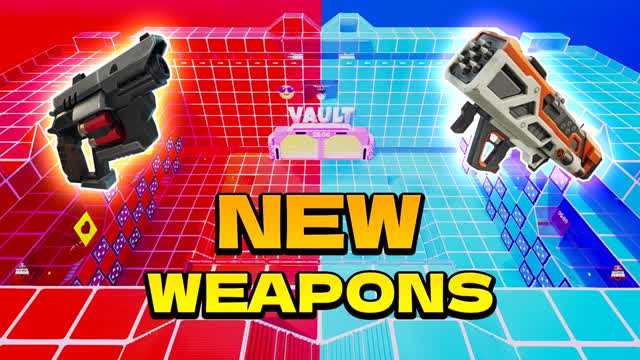 EPIC RED VS BLUE 🔴🔵[CRAZY NEW WEAPONS]