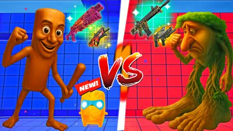 Tung Sahur VS Brr Patapim 😨 Red VS Blue