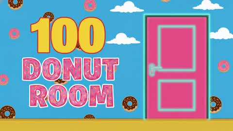 100 DONUT IQ ESCAPE ROOM🧠