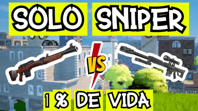 ⭐1% DE VIDA SOLO SNIPER⭐