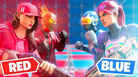 RED AND BLUE