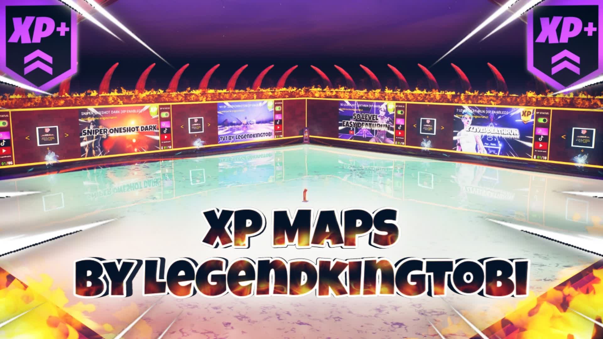 XP MAPS BY LEGENDKINGTOBI 5558-9484-4407 by lktobi - Fortnite Creative ...