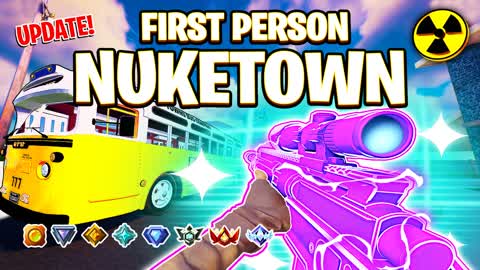 ⭐️ FIRST PERSON GUN GAME - NUKETOWN 🔫