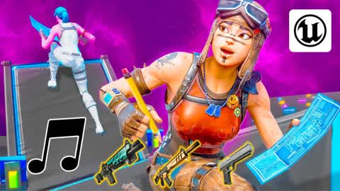 🔥Best 1v1 Map / FFA Bataille de Build🎵