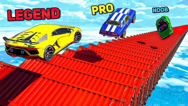 Cars VS Impossible Stairs