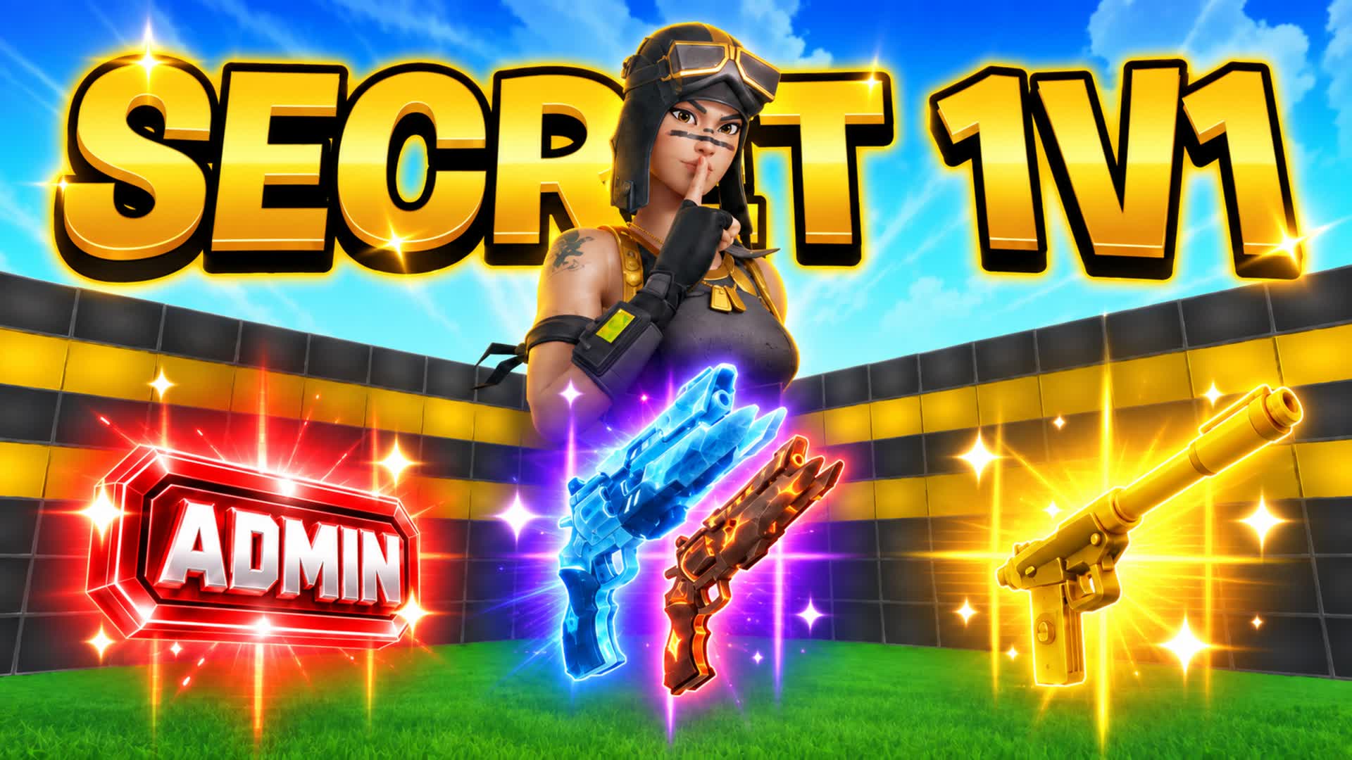 SECRET 1V1 ALL GUNS & CARS