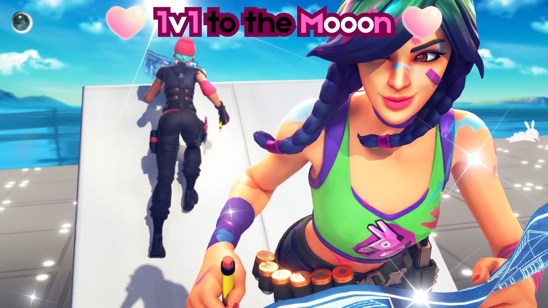 1v1 to the Mooon