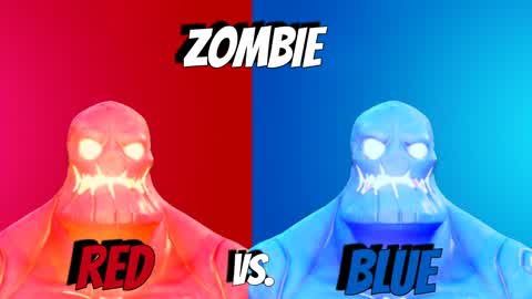 🔴Red vs 🔵Blue Zombie Mode