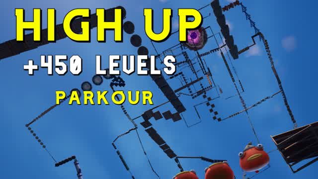 HIGH UP 450+ LEVEL PARKOUR