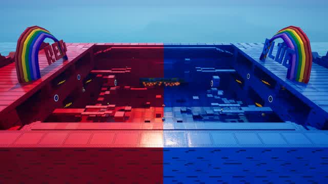 CRAZY BRICK RED VS BLUE đ„đŠ