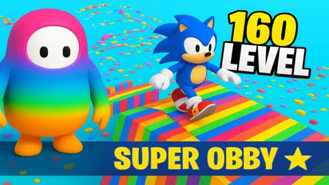 🌈Super Easy Obby 160 Level⭐