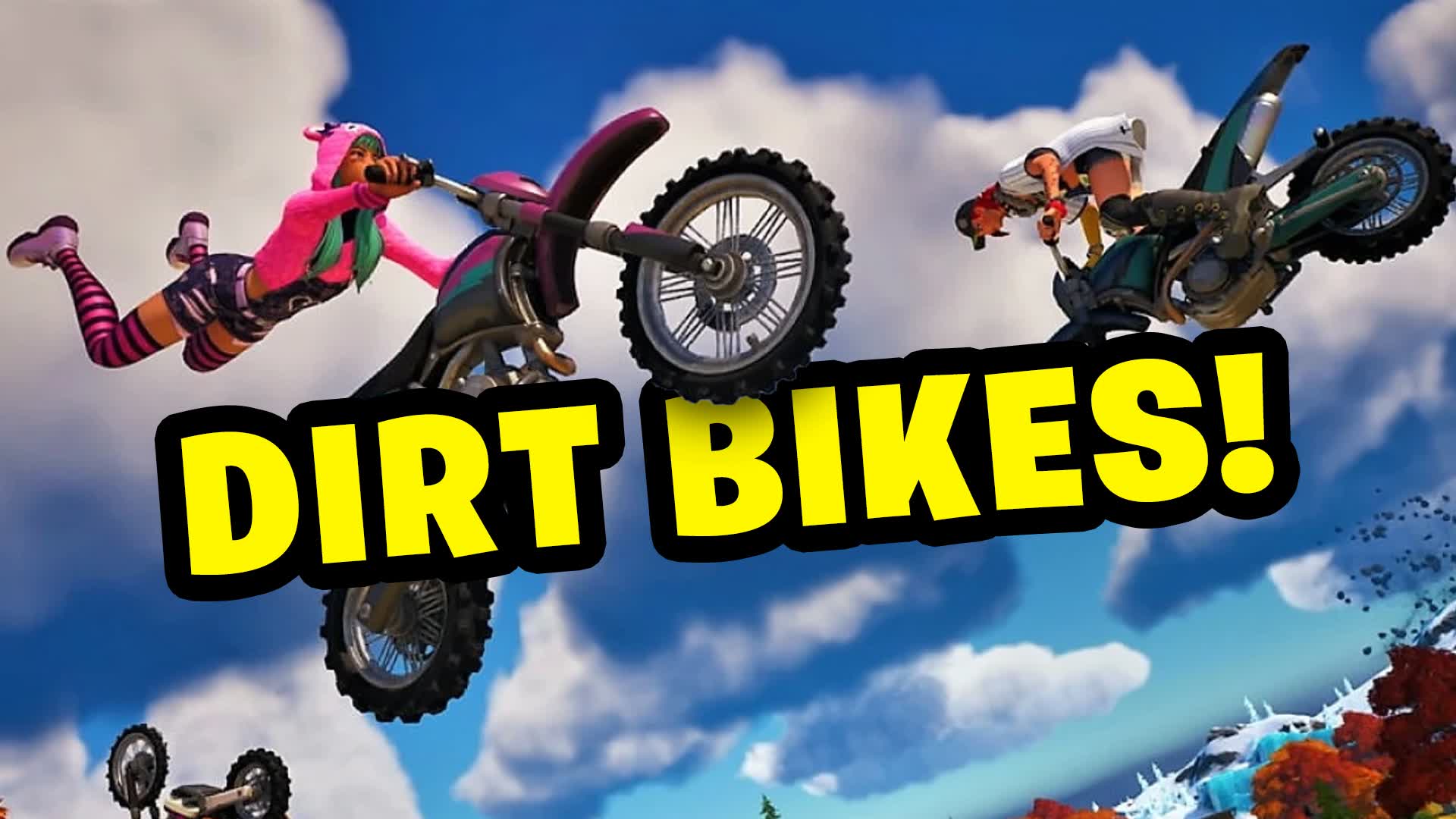Dirt Bike Track Race 2647 3309 4517 By Cyniktg Fortnite Creative Map 